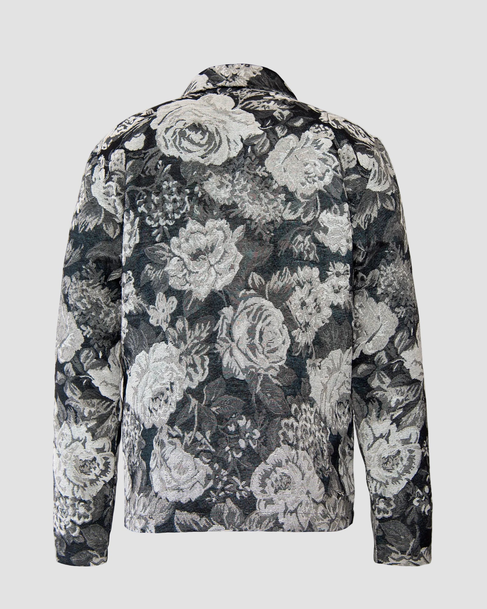 Men’s Malchiah Woven Jacket in Black back view
