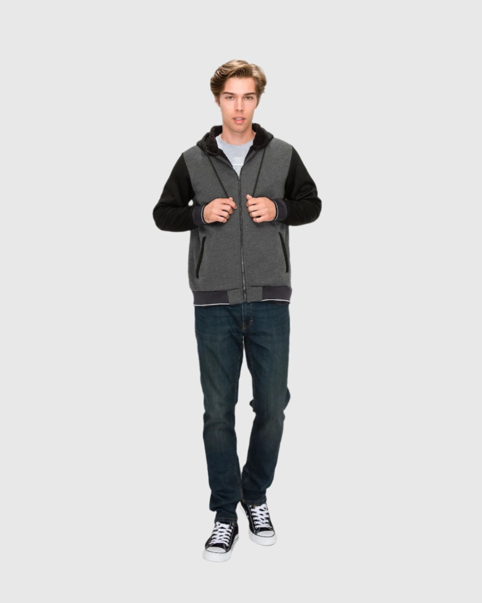 Charcoal Heather Black
