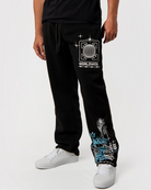 LA Urban Fleece Pants front graphic detail view