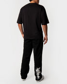 Savage Smiley Fleece Pants back full body view