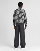 Ring of Fire Ahikam Tapestry Varsity Jacket Back View