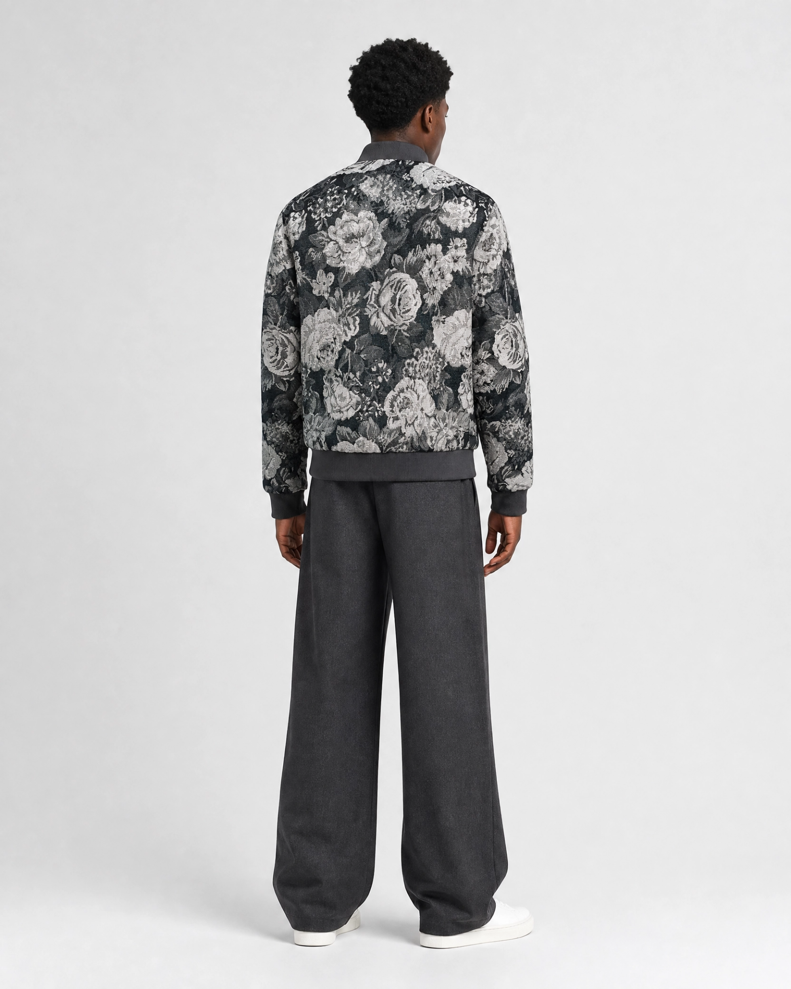 Ring of Fire Ahikam Tapestry Varsity Jacket Back View