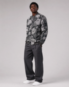 Ring of Fire Ahikam Tapestry Varsity Jacket Front View