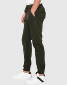 MEN'S CLAYTON TWILL STRETCH JOGGERS side view