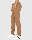 MEN'S CLAYTON TWILL STRETCH JOGGERS side view