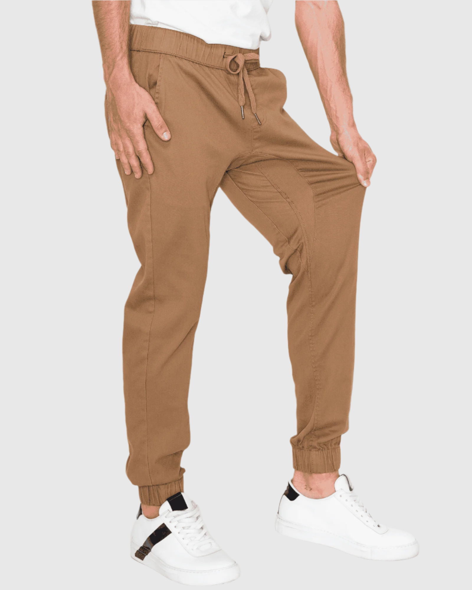 MEN'S CLAYTON TWILL STRETCH JOGGERS detail view