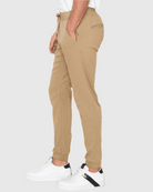 MEN'S CLAYTON TWILL STRETCH JOGGERS side view