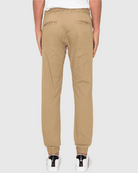 MEN'S CLAYTON TWILL STRETCH JOGGERS back view