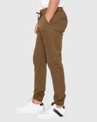MEN'S CLAYTON TWILL STRETCH JOGGERS side view