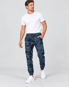 Clayton Stretch Twill Jogger Stretch Fabric Performance in Navy Camo