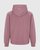 Elderberry Heavyweight Pullover Hoodie back product view showing rear construction and hood