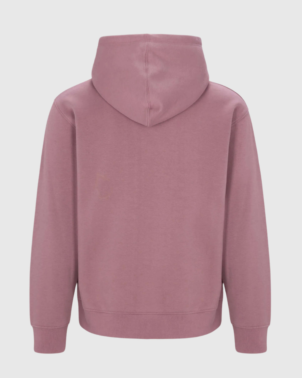 Elderberry Heavyweight Pullover Hoodie back product view showing rear construction and hood