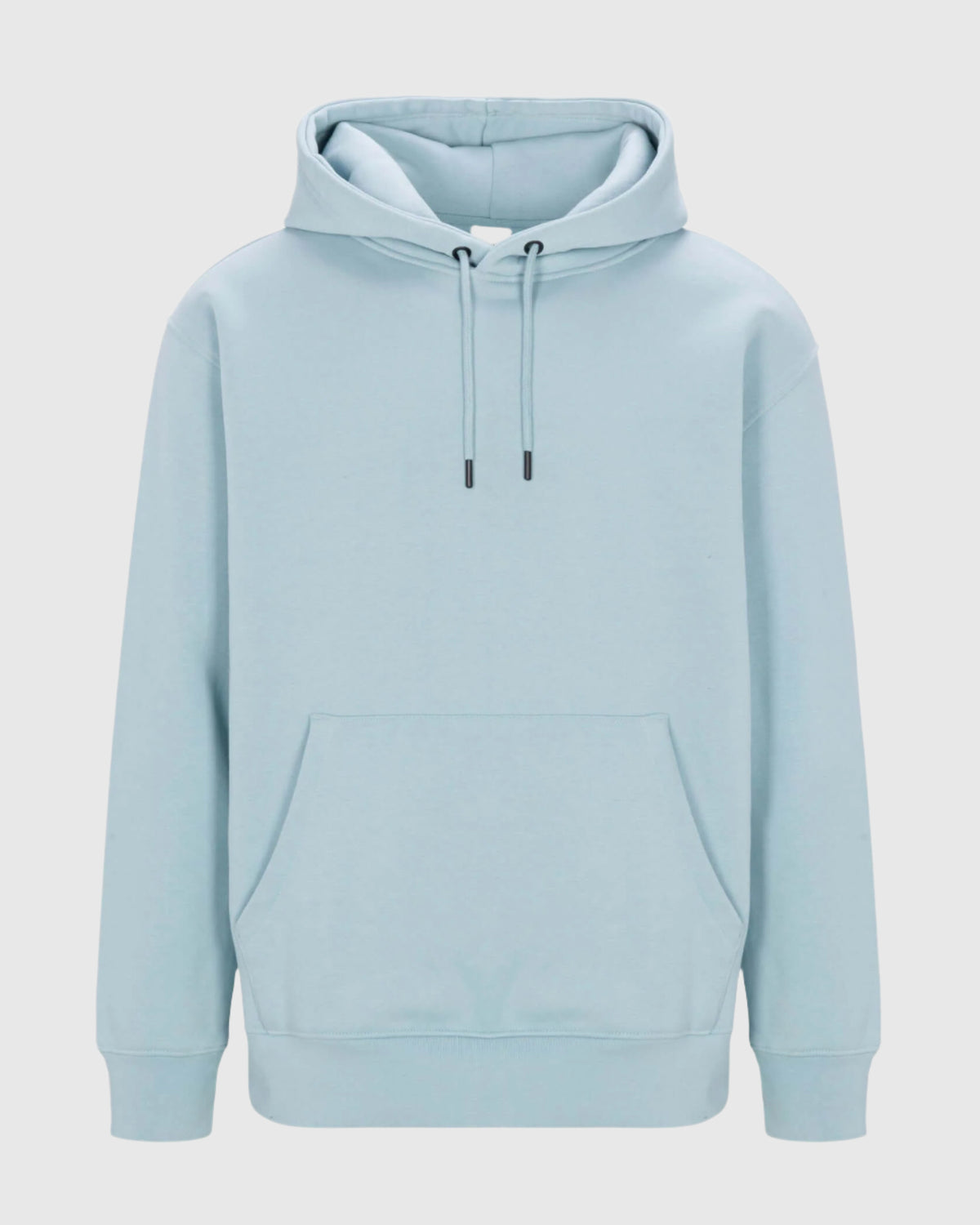 Forget Me Not Heavyweight Pullover Hoodie front product view with kangaroo pocket and drawcord hood