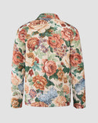 Men’s Malchiah Woven Jacket in Beige back view