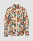 Men’s Malchiah Woven Jacket in Beige front view
