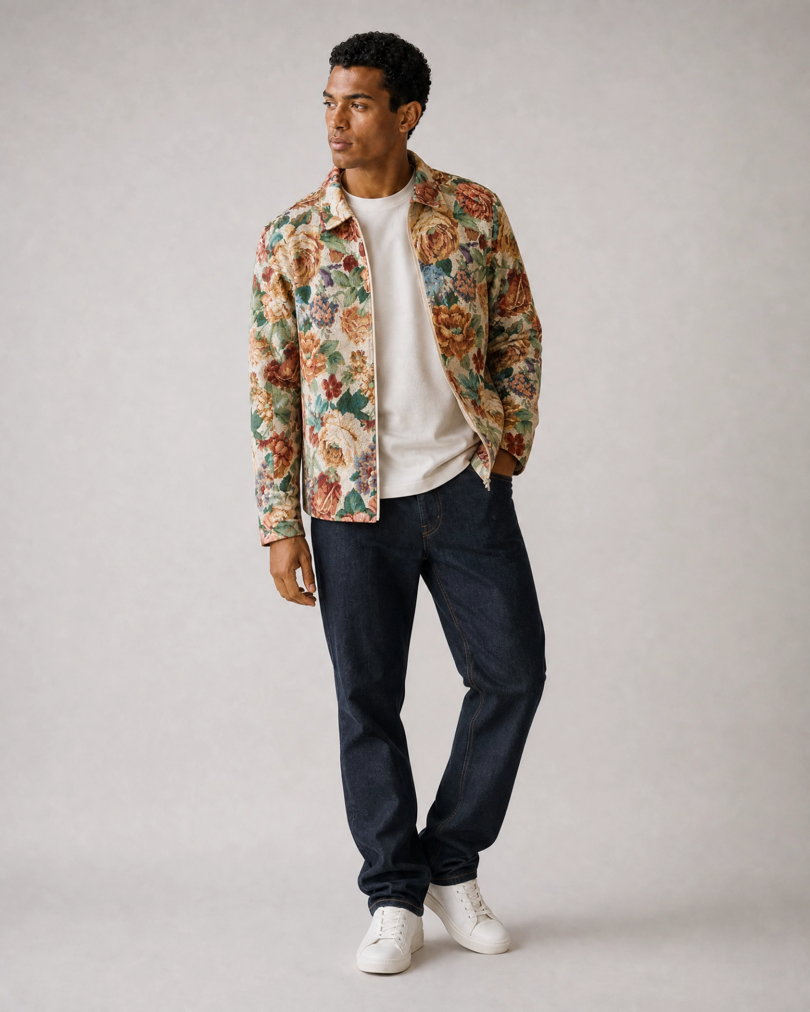 Men’s Malchiah Woven Jacket angled view