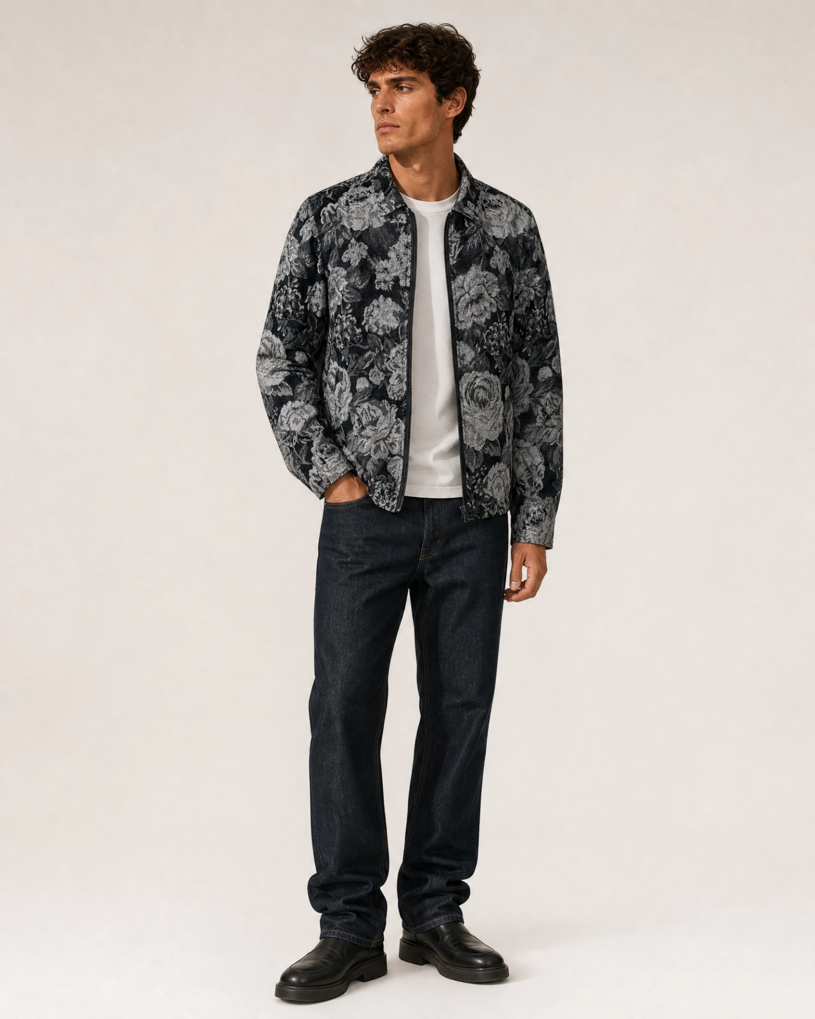 Men’s Malchiah Woven Jacket full body view