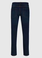 Mens fleece lined scorch neo straight stretch jeans in vanish back pockets 
