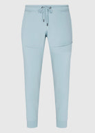 Mens drawstring premium September jogger in forget me not