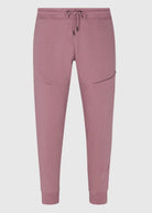 Mens drawstring premium September jogger in elderberry