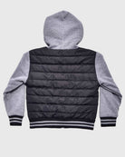 Black Medium Heather Gray