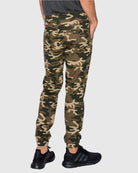 MEN'S CLAYTON TWILL STRETCH JOGGERS back view