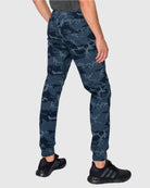 MEN'S CLAYTON TWILL STRETCH JOGGERS back view