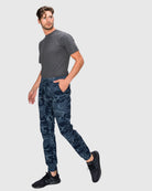 MEN'S CLAYTON TWILL STRETCH JOGGERS front view