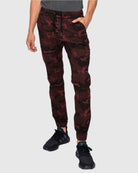 MEN'S CLAYTON TWILL STRETCH JOGGERS front view