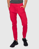 MEN'S CLAYTON TWILL STRETCH JOGGERS front view