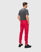 MEN'S CLAYTON TWILL STRETCH JOGGERS back view