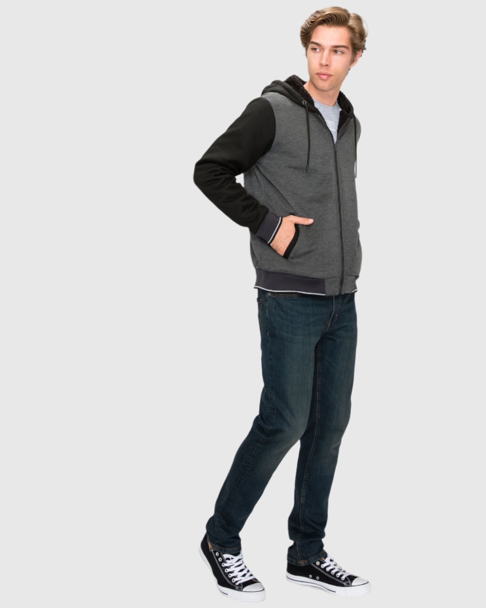 Charcoal Heather Black